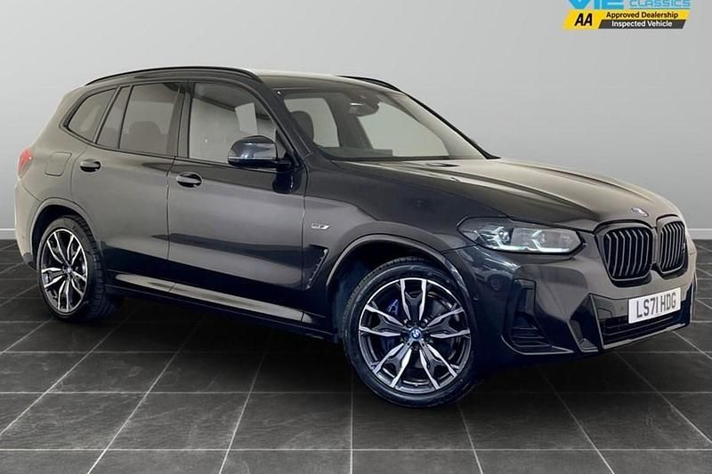 Grey Used 2021 BMW X3 M Sport SUV | £19,195 (Fair price) - Image 1/1