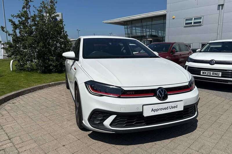 White Used 2023 VW Polo GTI Hatchback | £20,495 (Good price) - Image 1/4