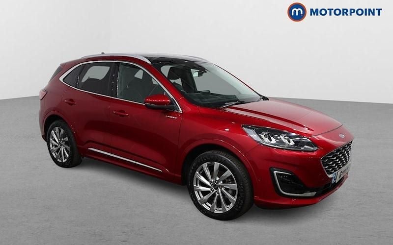 Red Used 2023 Ford Kuga Vignale SUV | £21,799 (Fair price) - Image 1/4