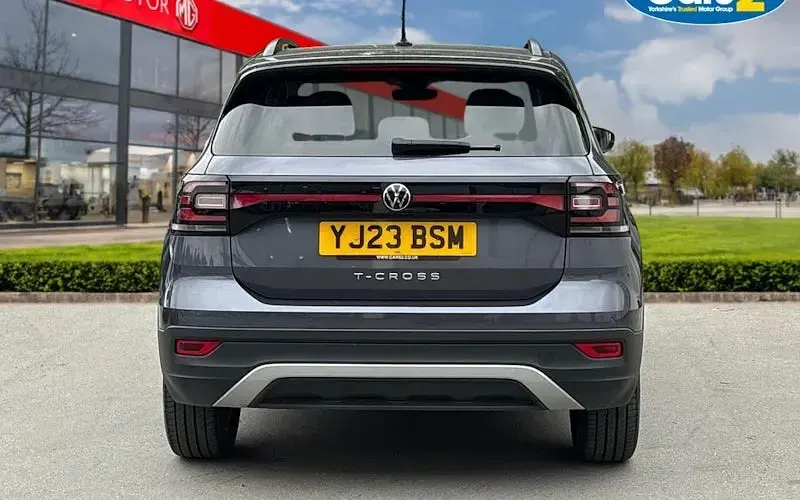 Used VW T-Cross Black Edition 110 HP (80 kW) 2023 Grey SUV
