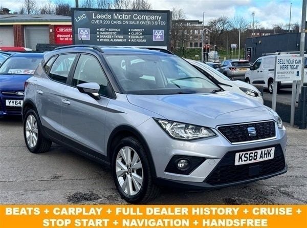 Silver Used 2018 Seat Arona SE Technology SUV | £10,295 (Fair price) - Image 1/1