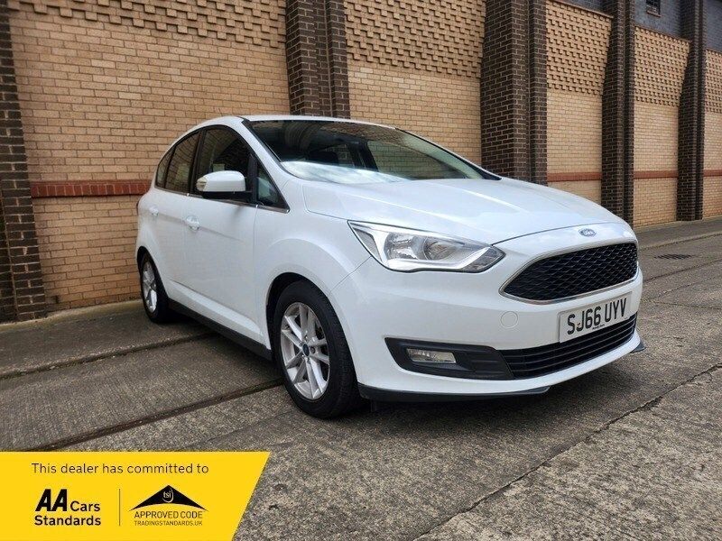 White Used 2016 Ford C-MAX Zetec MPV | £6,799 (Fair price) - Image 1/3