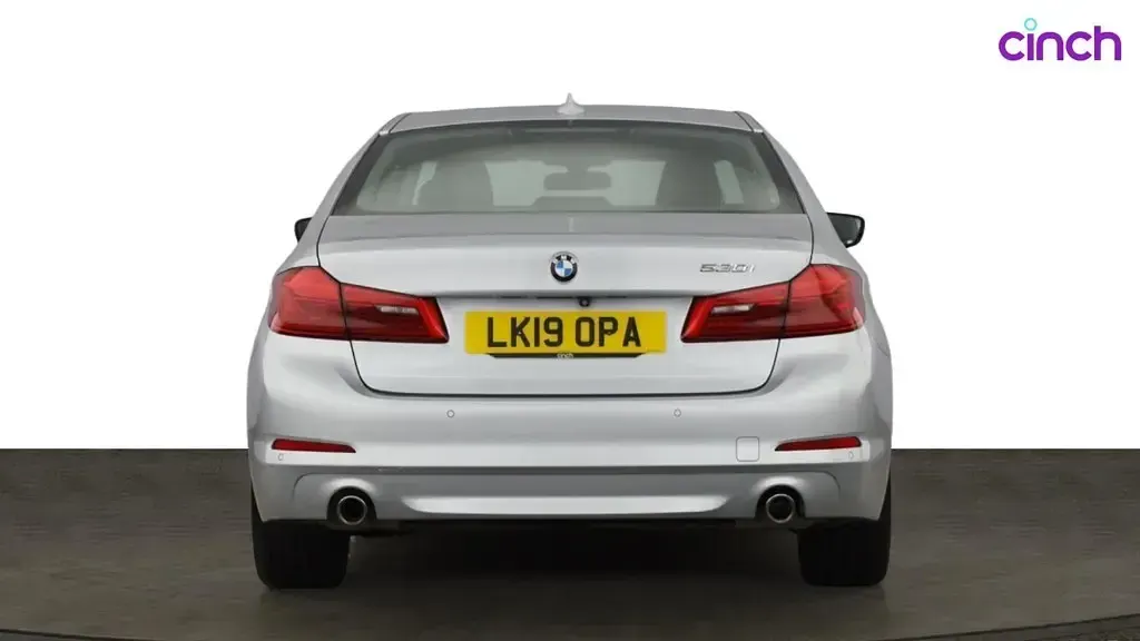 Used BMW 530 2019 Silver Sedan