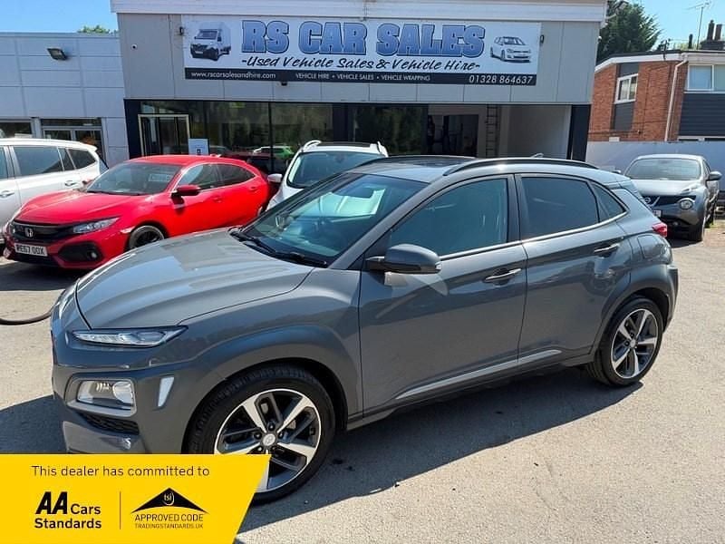 Grey Used 2019 Hyundai Kona Premium SUV | £13,995 (Fair price) - Image 1/4