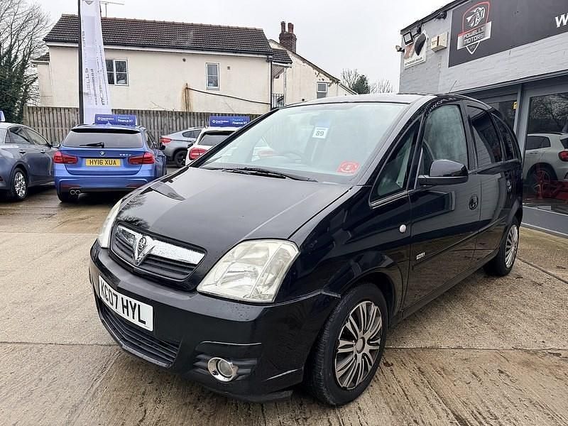 Used Vauxhall Meriva Design Edition 2007 Black MPV