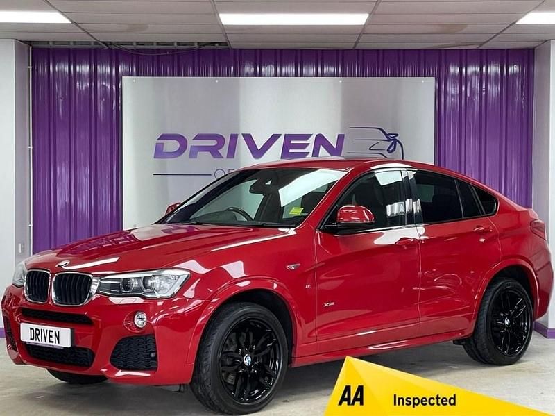 Red Used 2017 BMW X4 M Sport SUV | £15,500 (Fair price) - Image 1/3