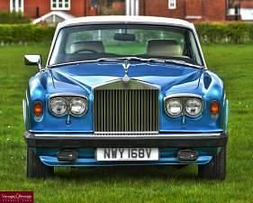 Used Rolls Royce Corniche 240 HP (176 kW) 1980 Blue Cabriolet