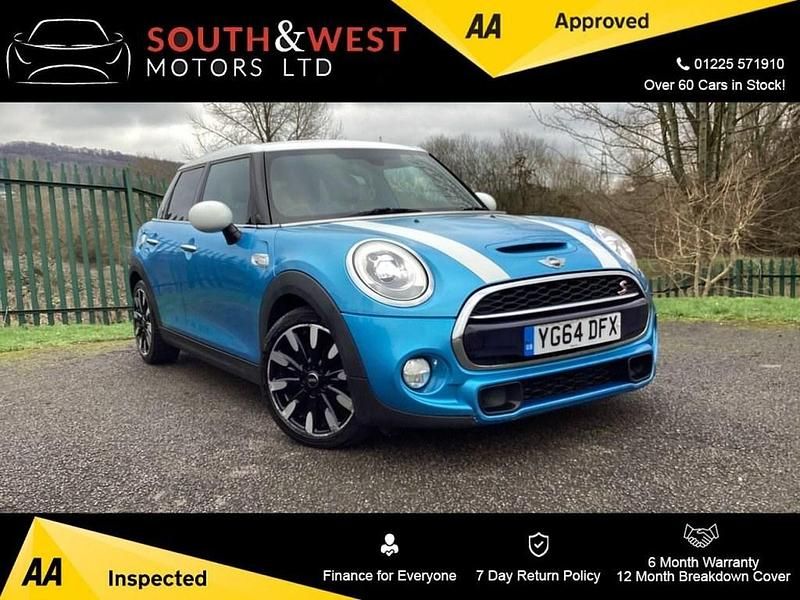 Used Mini Cooper S Hatch 192 HP (141 kW) 2014 Blue Hatchback