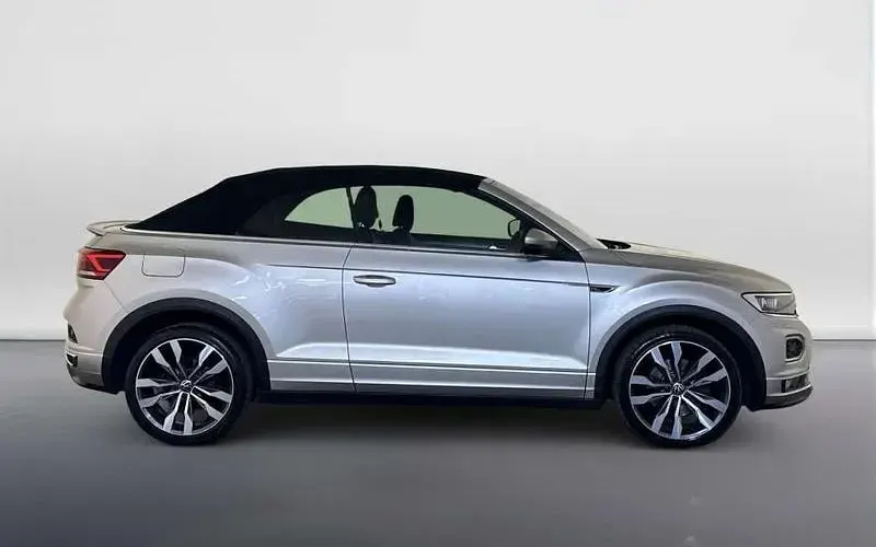 Used VW T-Roc Cabriolet R-line 150 HP (110 kW) 2021 Silver Cabriolet