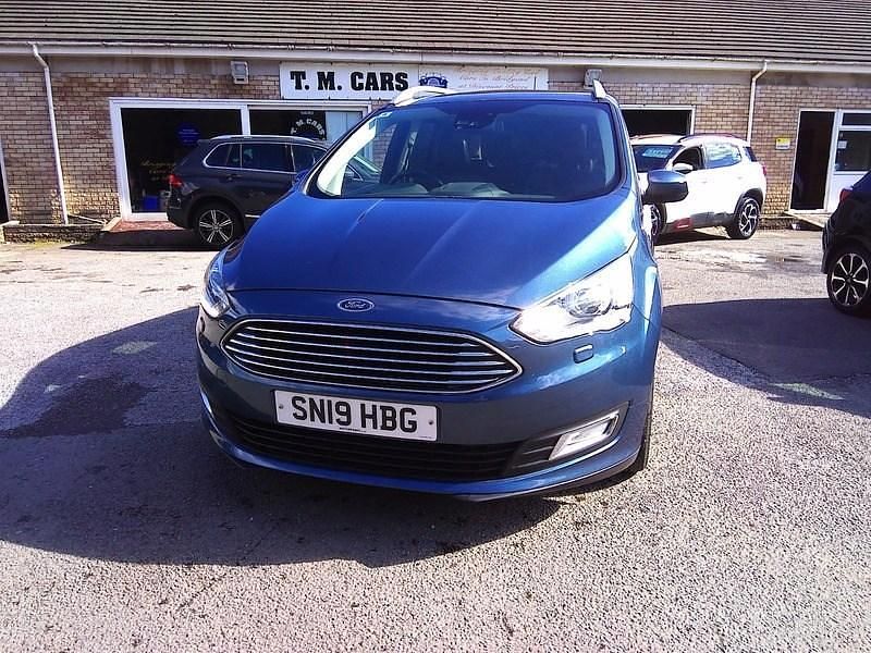 Used Ford C-MAX Titanium X 120 HP (88 kW) 2019 Blue MPV
