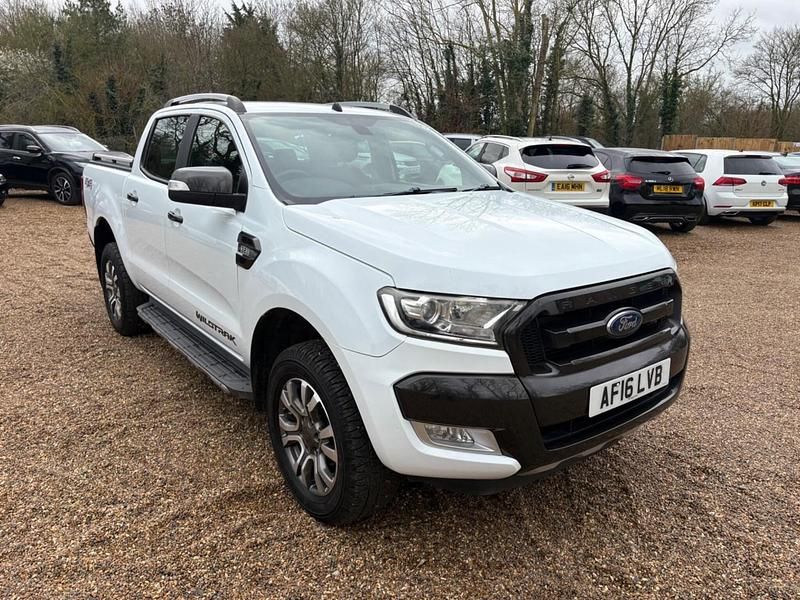 Used Ford Ranger Wildtrack 200 HP (147 kW) 2016 White Pickup