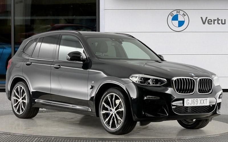 Black Used 2019 BMW X3 M Sport SUV | £26,381 (Fair price) - Image 1/4