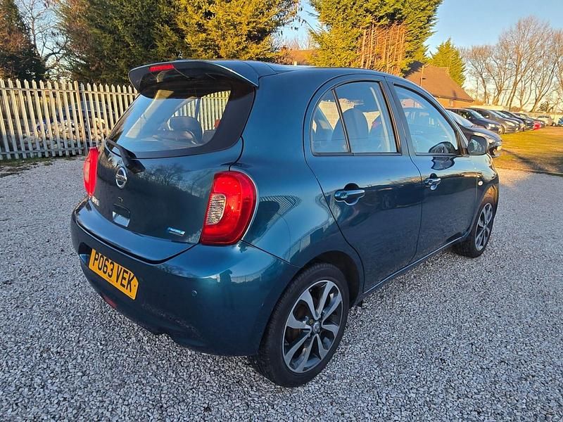 Used Nissan Micra Tekna 2013 Blue Hatchback