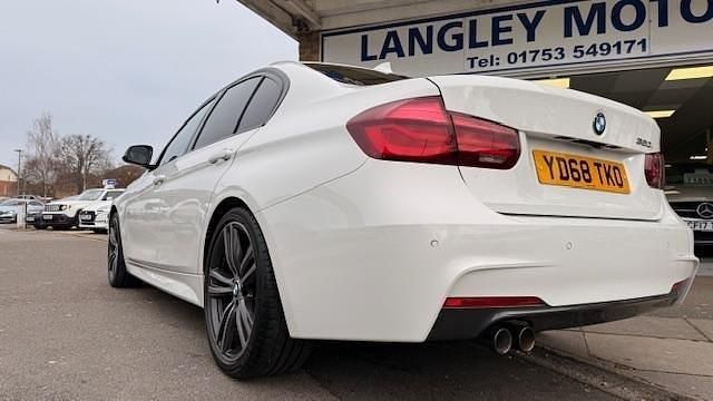 Begagnad BMW 320 M Sport 2018 Vit Sedan