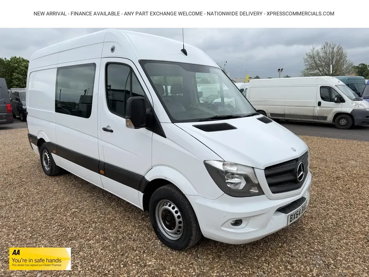 Begagnad Mercedes Sprinter 129 HK (94 kW) 2014 Vit Van