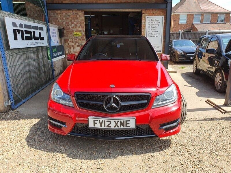 Red Used 2012 Mercedes C220 AMG Sedan | £6,950 (A bit pricey) - Image 1/4