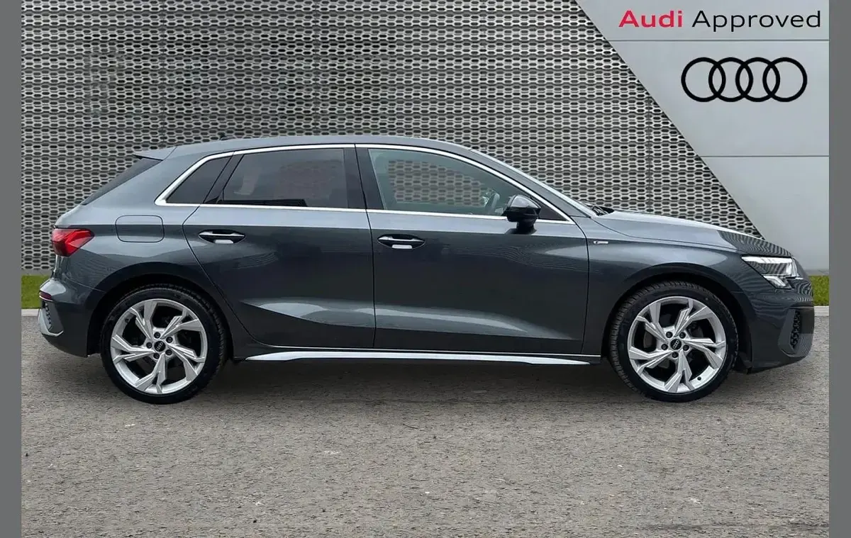 Used Audi A3 S-Line 108 HP (79 kW) 2023 Grey Sedan