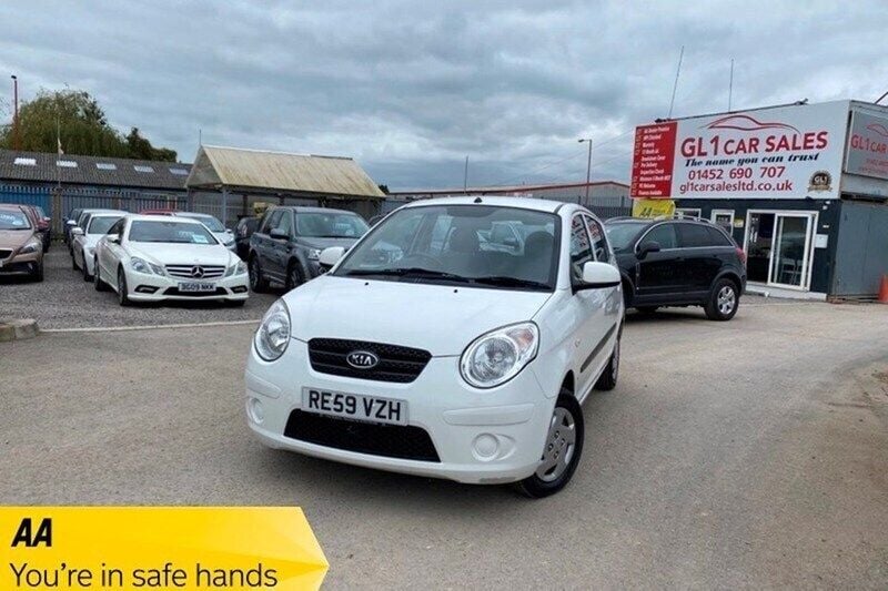 White Used 2009 Kia Picanto 2 Hatchback | £1,999 (Fair price) - Image 1/1