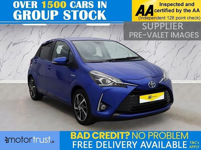Used Toyota Yaris Hybrid 2020 Blue Hatchback