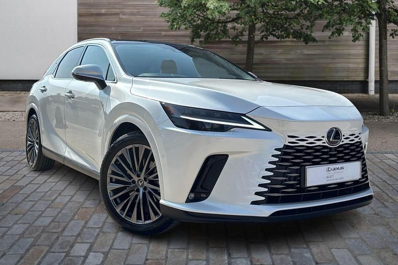 White Used 2025 Lexus RX450h+ SUV | £63,400 (Fair price) - Image 1/4