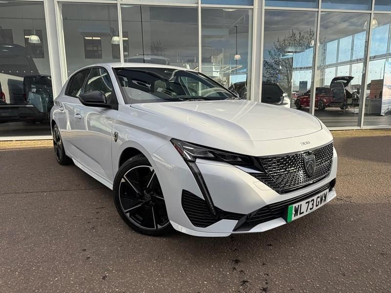 Used Peugeot e-308 GT 114 kW (156 HP) 2024 White Hatchback