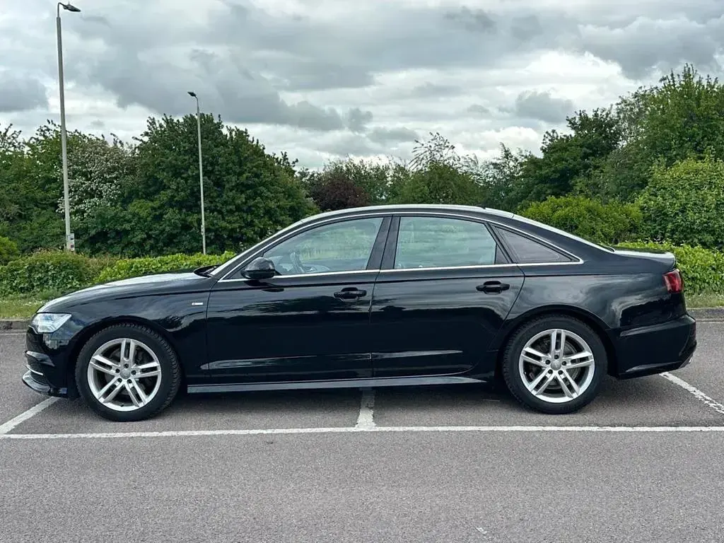 Used Audi A6 S-Line 190 HP (139 kW) 2016 Black Sedan