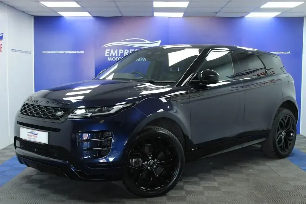 Używany Land Rover Range Rover evoque SE Dynamic 200 KM (147 kW) 2021 Niebieski SUV