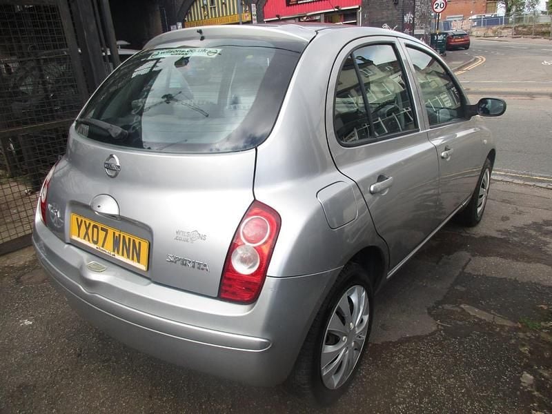 Used Nissan Micra 88 HP (64 kW) 2007 Silver Hatchback