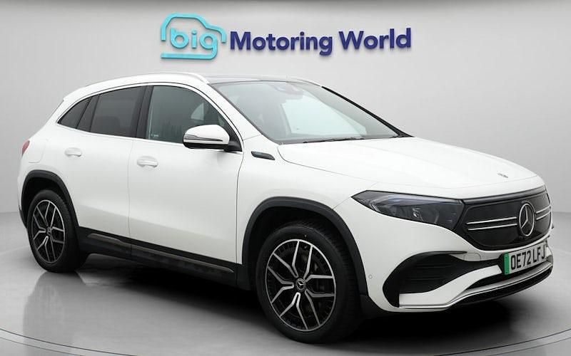 Used Mercedes EQA250 AMG line 139 kW (190 HP) 2022 White SUV
