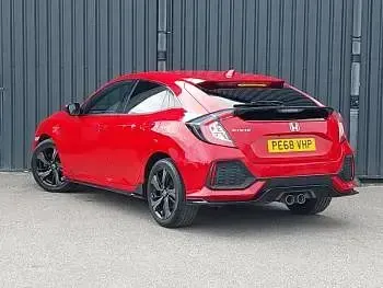 Used Honda Civic Sport 182 HP (133 kW) 2018 Red Hatchback