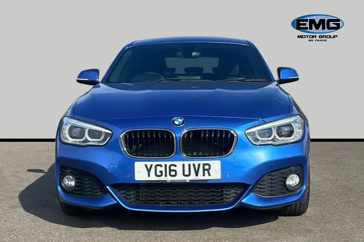 Used BMW 120 M Sport 190 HP (139 kW) 2016 Blue Hatchback