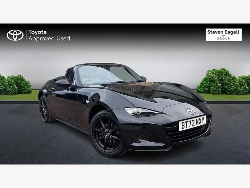 Black Used 2022 Mazda MX5 Cabriolet | £15,957 (Fair price) - Image 1/3