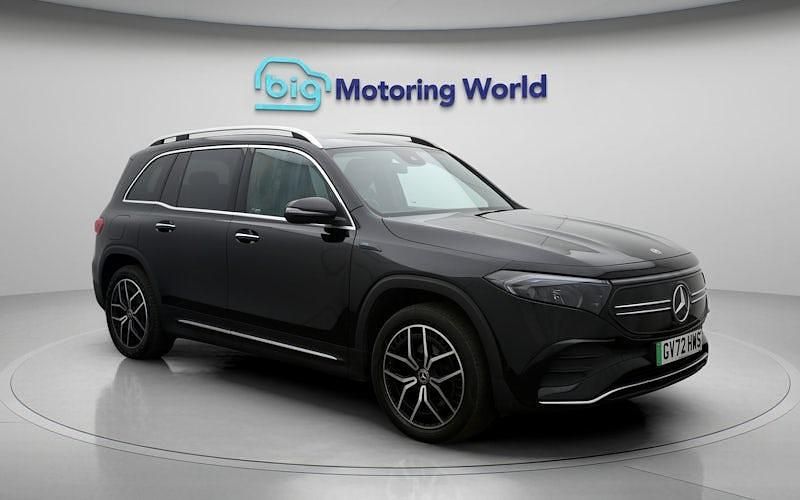 Used Mercedes EQB350 AMG line 214 kW (292 HP) 2023 Black SUV