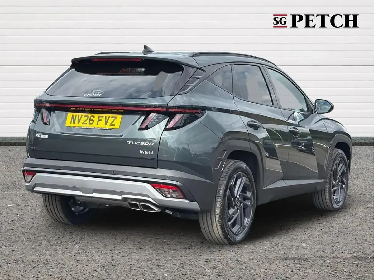 New Hyundai Tucson Blackline 236 HP (173 kW) 2026 Green SUV
