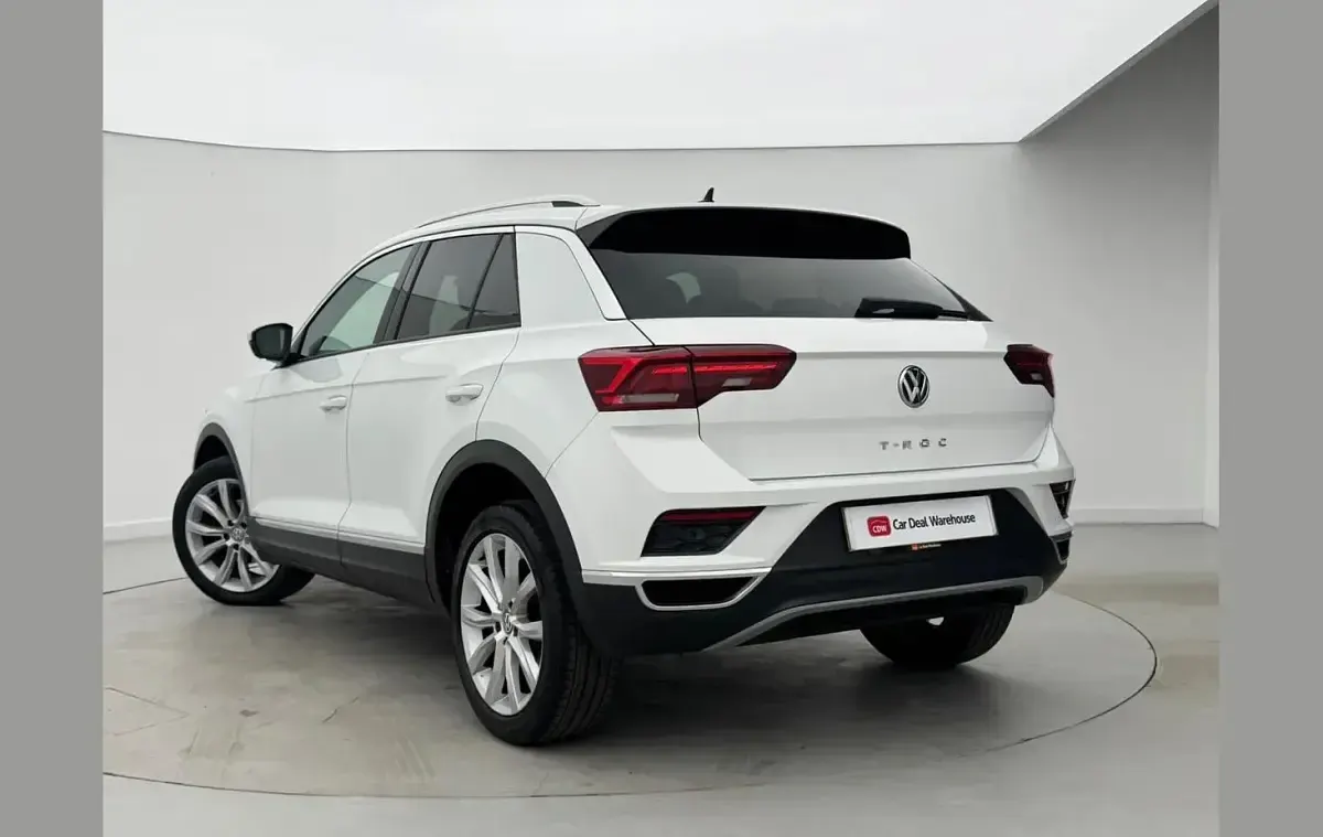 Used VW T-Roc SEL 113 HP (83 kW) 2019 White SUV