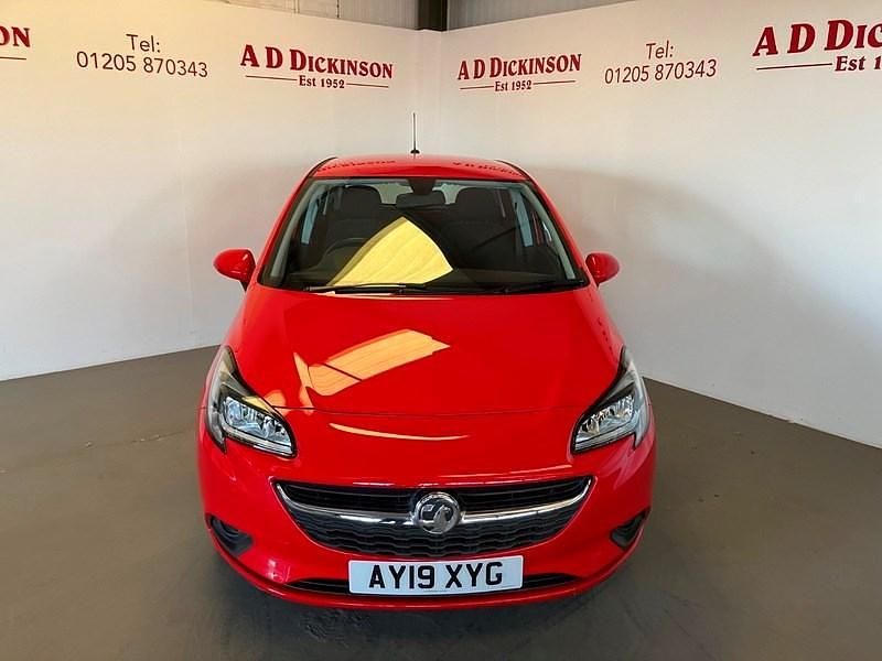 Used Vauxhall Corsa 75 HP (55 kW) 2019 Red Hatchback