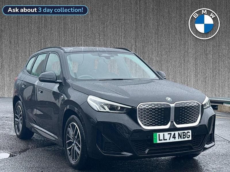 Black Used 2024 BMW iX1 M Sport SUV | £33,499 (A bit pricey) - Image 1/3