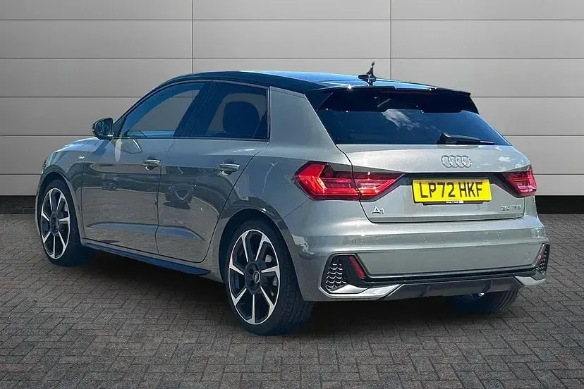 Used Audi A1 Sportback Black Edition 108 HP (79 kW) 2022 Chronos grey Hatchback