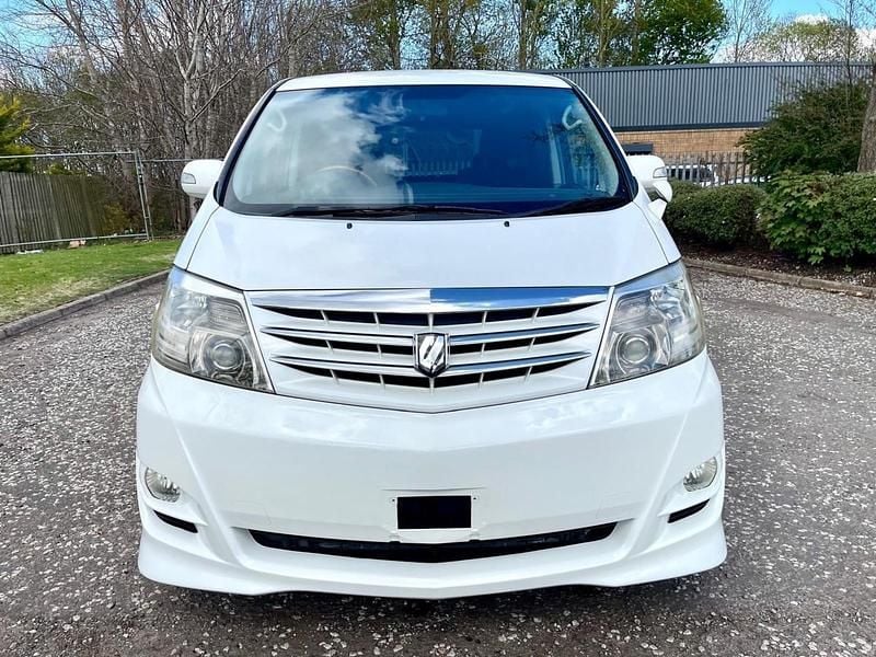 Used Toyota Alphard Edition 159 HP (116 kW) 2008 Pearl white MPV