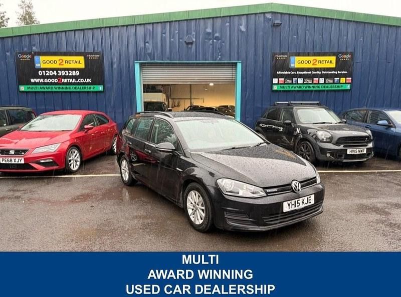 Used VW Golf VII S 110 HP (80 kW) 2015 Black Estate