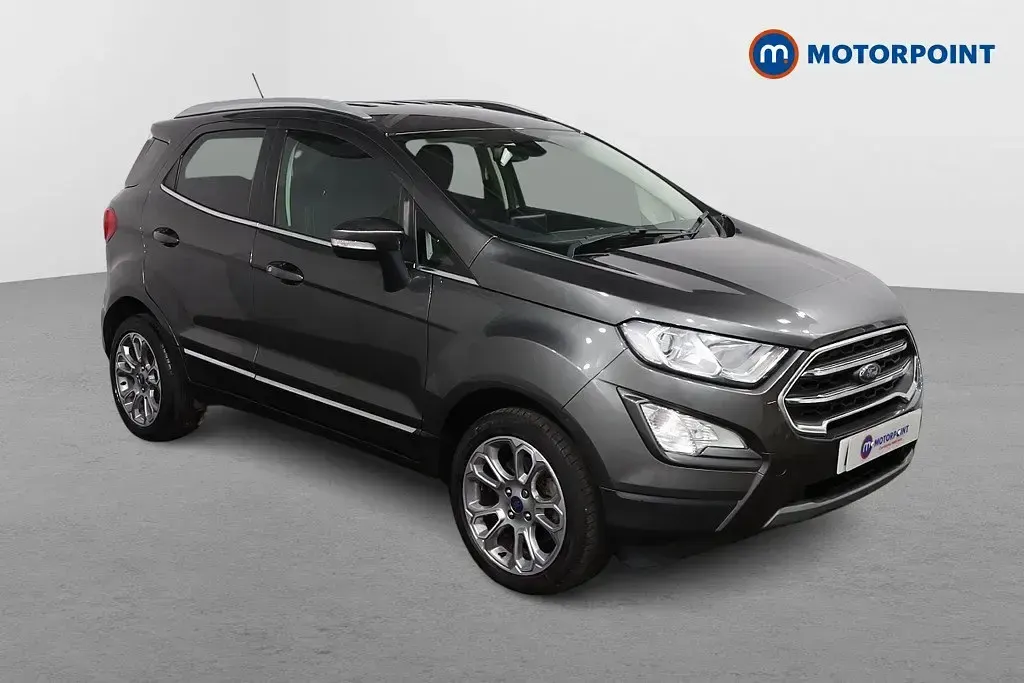 Usado Ford Ecosport Titanium 125 HP (91 kW) 2018 Cinzento SUV