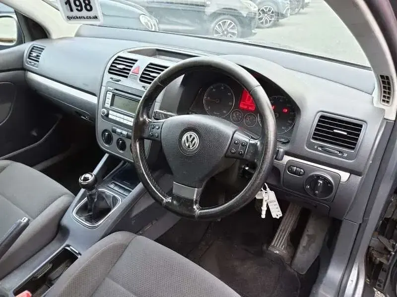 Used VW Golf V Match 105 HP (77 kW) 2008 Grey Hatchback