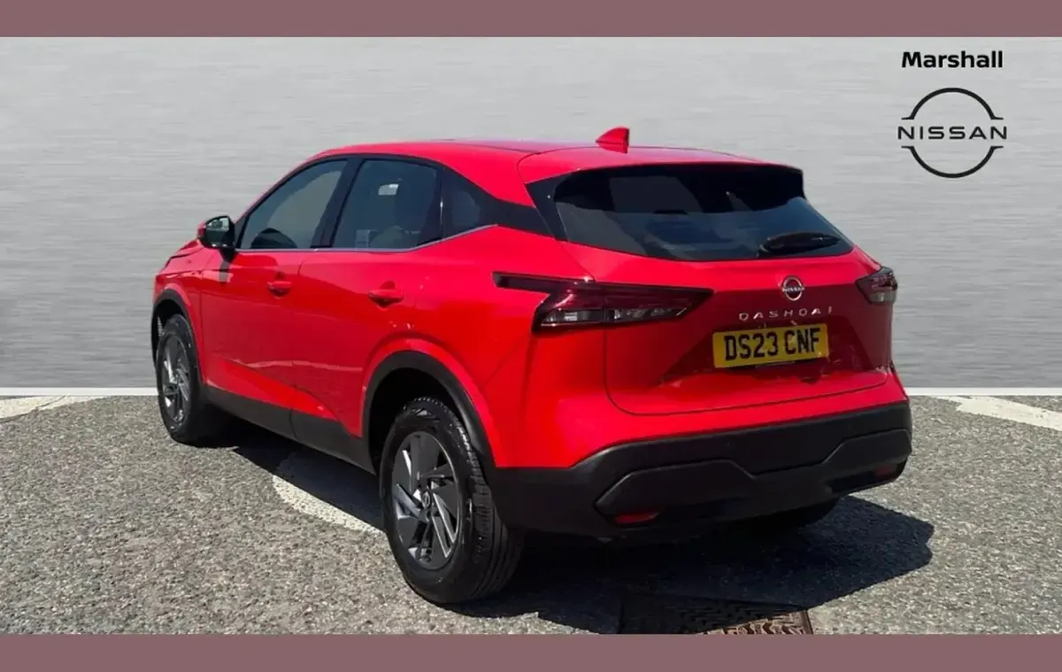 Used Nissan Qashqai Acenta Premium 155 HP (114 kW) 2023 Red SUV