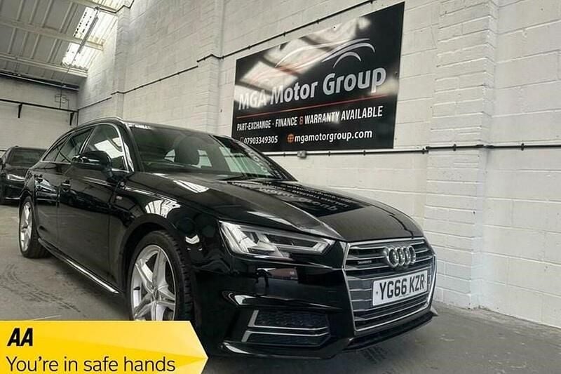 Used Audi A4 S-Line 190 HP (139 kW) 2016 Black Estate