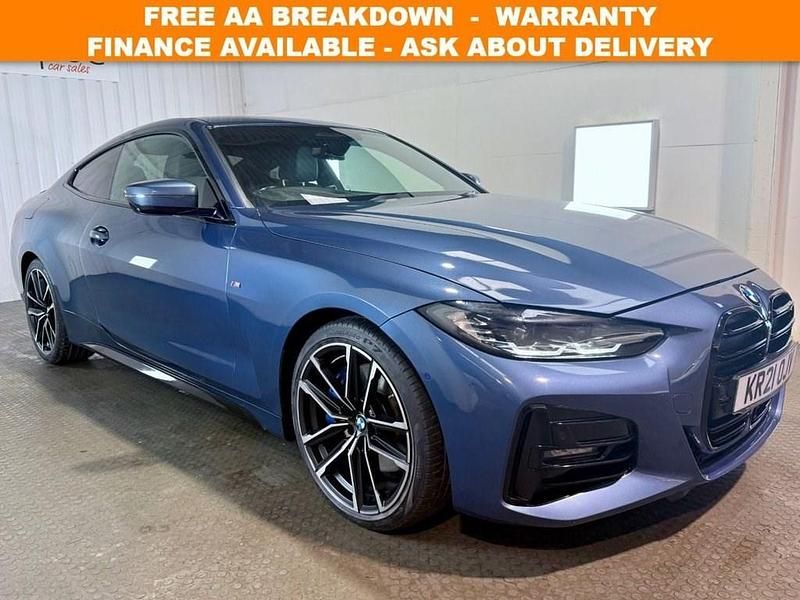 Used BMW 420 M Sport 190 HP (139 kW) 2021 Blue Coupe