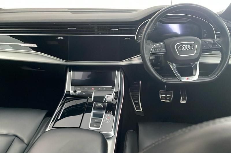Begagnad Audi Q7 S-Line 286 HK (210 kW) 2021 Blå SUV