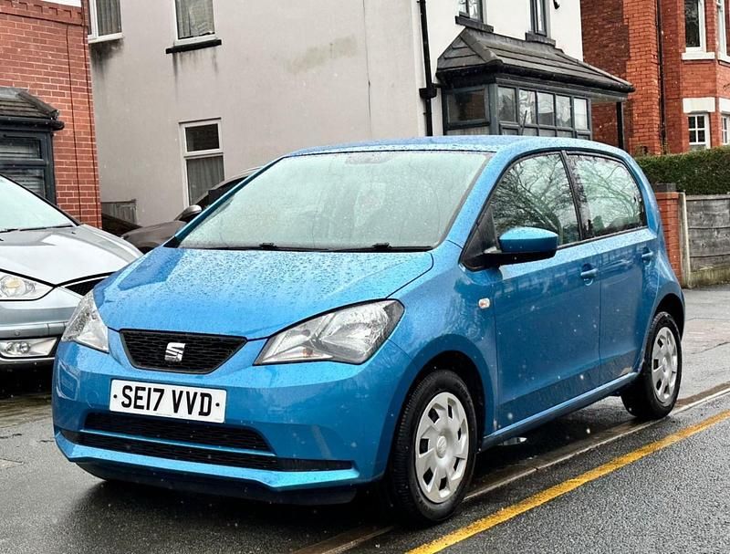 Begagnad Seat Mii SE 2017 Blå Halvkombi