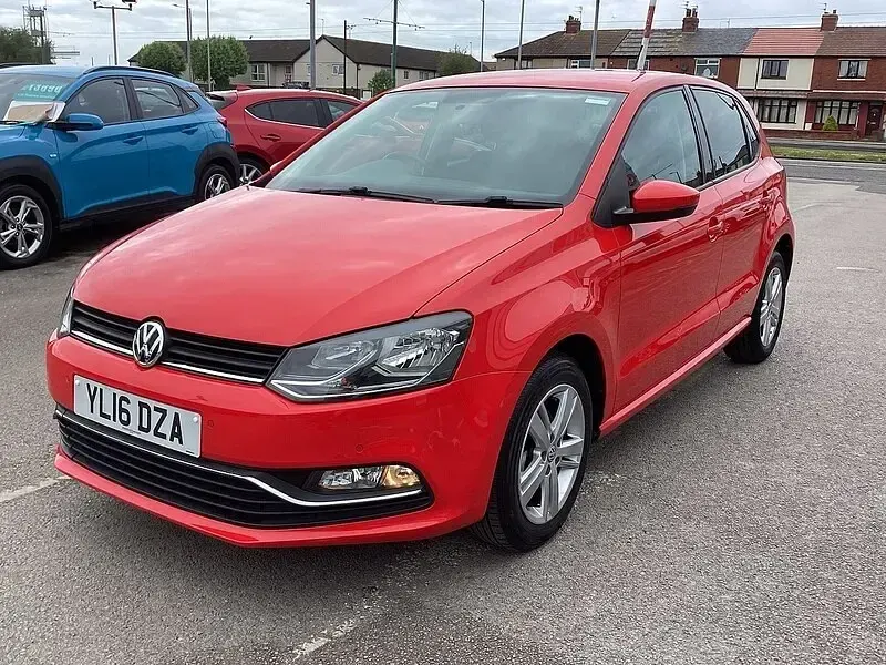 Used VW Polo Match 2016 Red Hatchback