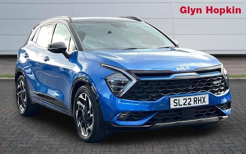 Used Kia Sportage GT-Line S 150 HP (110 kW) 2022 Blue SUV