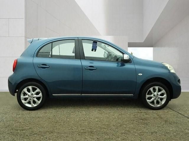 Used Nissan Micra Acenta 80 HP (58 kW) 2014 Blue Hatchback